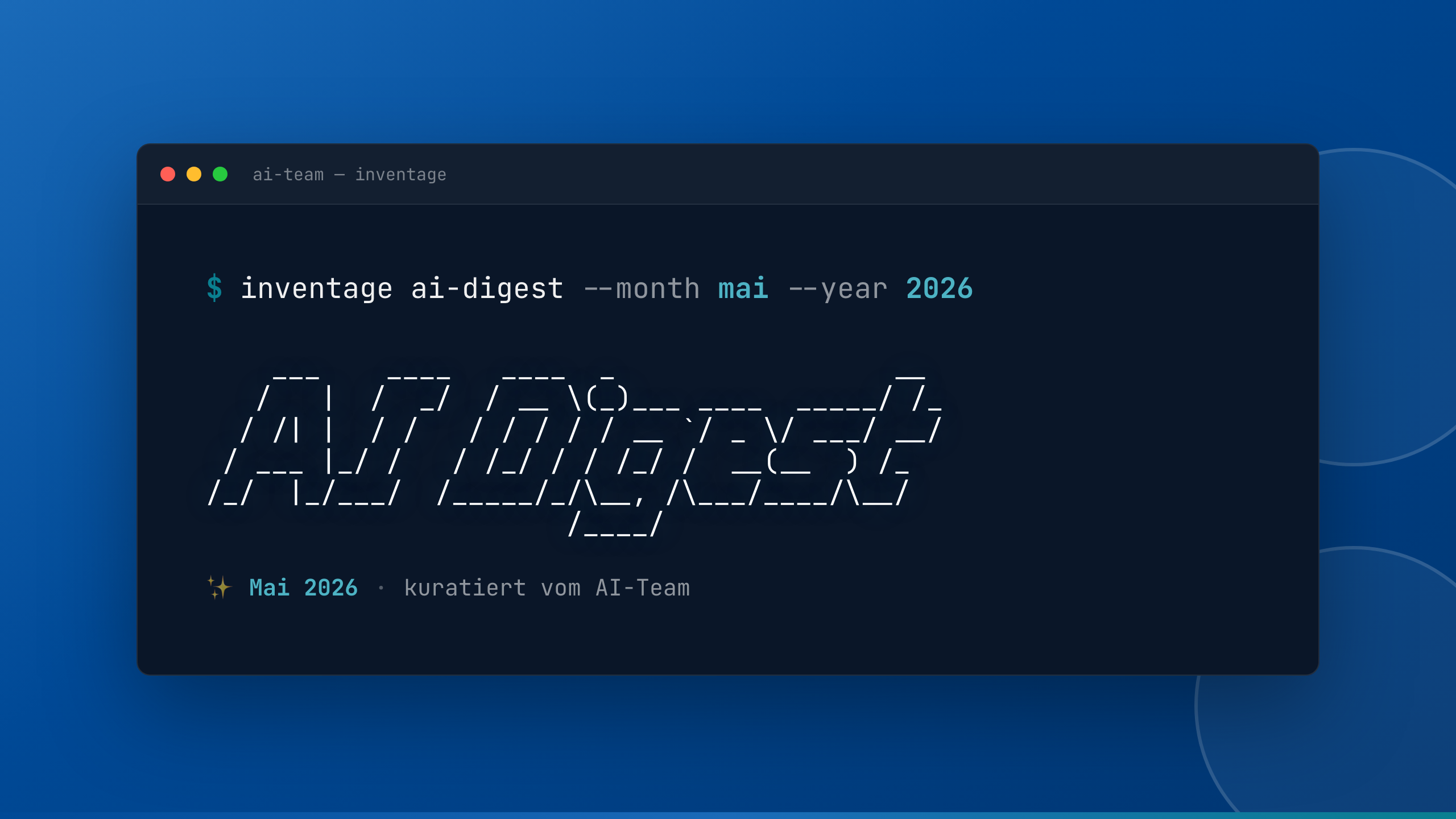 AI Digest, Mai 2026